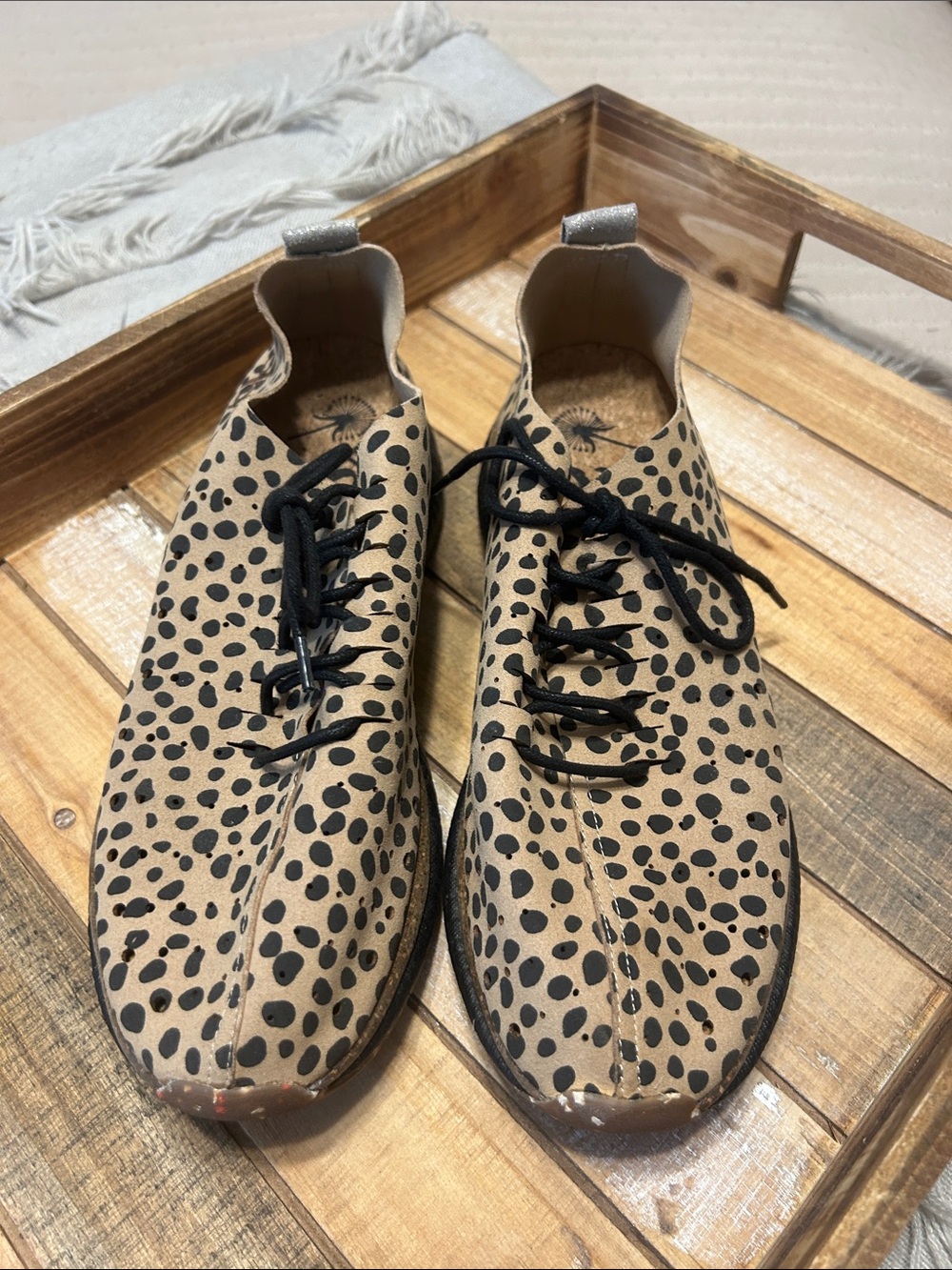 Otbt Alstead Leopard Print Casual Lace-Up Sneakers View 3